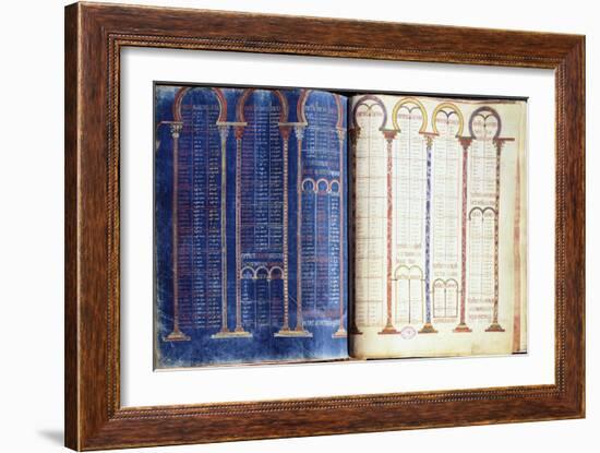 Miniature from the Bible of Danila, 9th Century-null-Framed Giclee Print