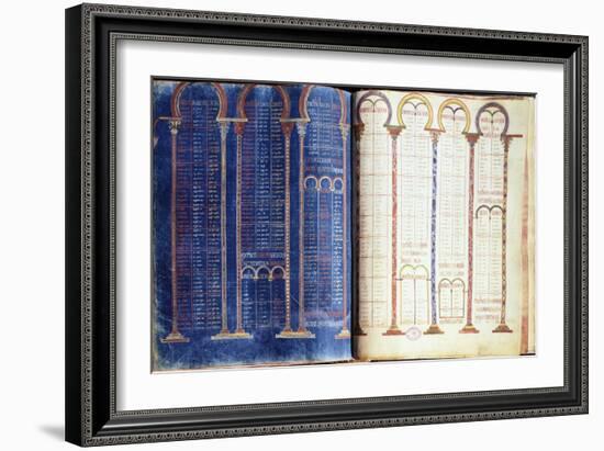 Miniature from the Bible of Danila, 9th Century-null-Framed Giclee Print