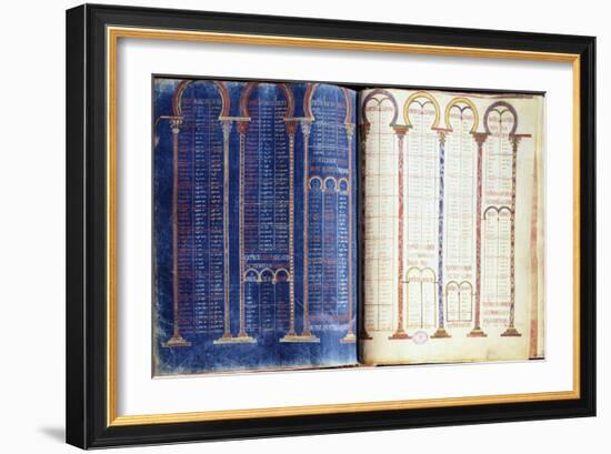 Miniature from the Bible of Danila, 9th Century-null-Framed Giclee Print