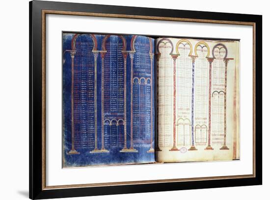 Miniature from the Bible of Danila, 9th Century-null-Framed Giclee Print