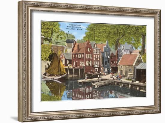 Miniature Netherlands, Holland, Michigan-null-Framed Art Print