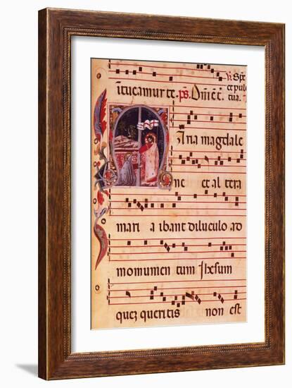 Miniature of Noli Me Tangere-Giotto di Bondone-Framed Art Print
