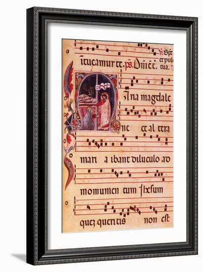 Miniature of Noli Me Tangere-Giotto di Bondone-Framed Art Print