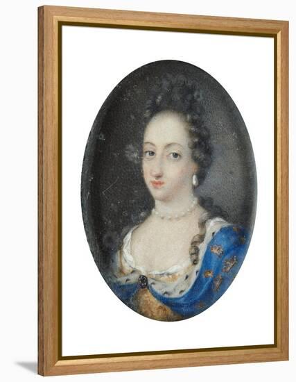 Miniature of Queen Ulrika Eleonora the Elder of Sweden, c.1680-Unknown Artist-Framed Premier Image Canvas