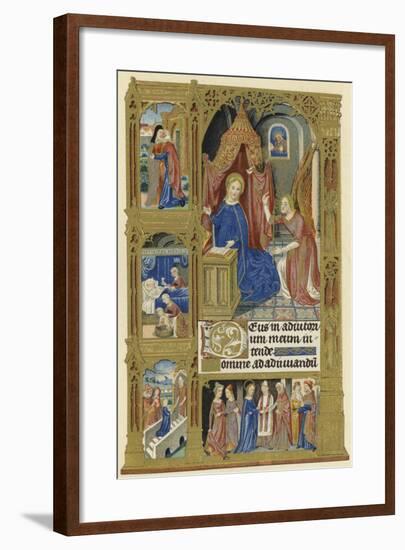 Miniature of the Annuniciation-null-Framed Giclee Print