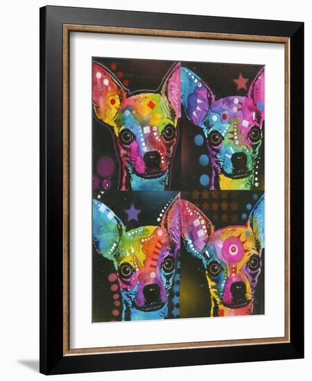 Miniature Pinscher-Dean Russo-Framed Giclee Print