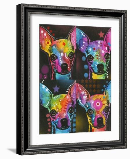 Miniature Pinscher-Dean Russo-Framed Giclee Print