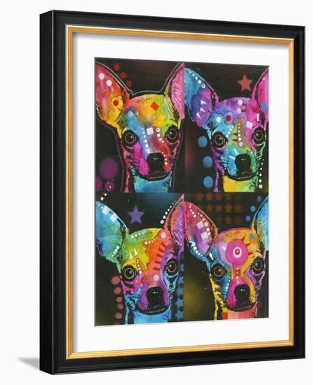 Miniature Pinscher-Dean Russo-Framed Giclee Print