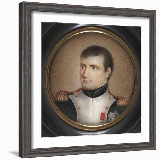 Miniature : Portait de Napoléon Ier-null-Framed Giclee Print