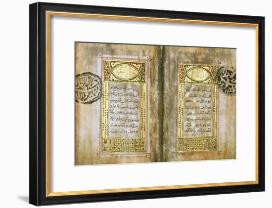 Miniature Qur'An-null-Framed Giclee Print