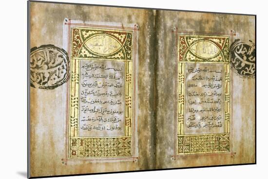 Miniature Qur'An-null-Mounted Giclee Print