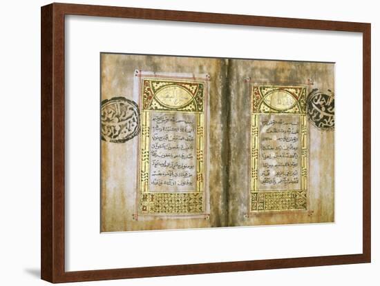 Miniature Qur'An-null-Framed Giclee Print