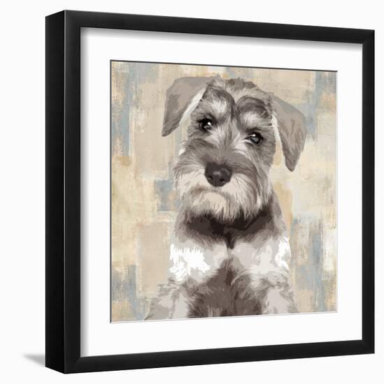 Miniature Schnauser-Keri Rodgers-Framed Art Print