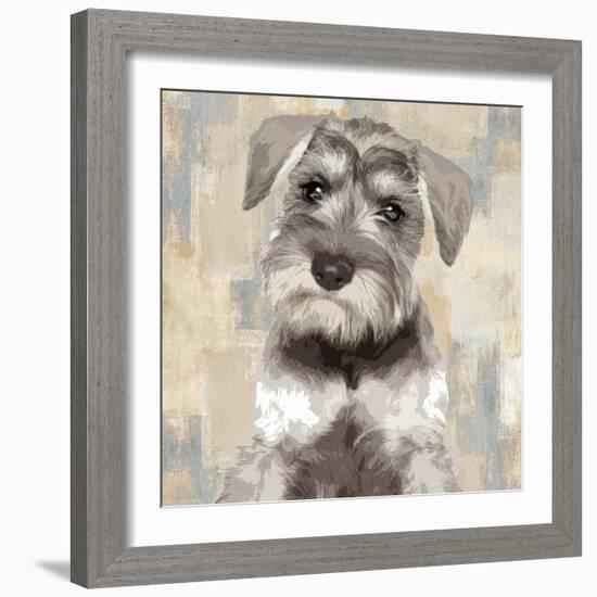 Miniature Schnauser-Keri Rodgers-Framed Art Print