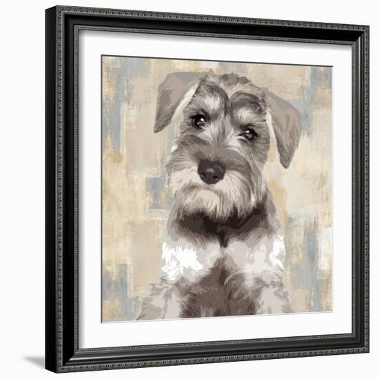 Miniature Schnauser-Keri Rodgers-Framed Art Print