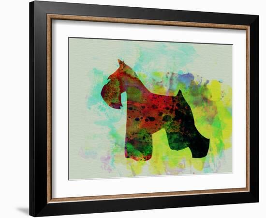 Miniature Schnauzer-NaxArt-Framed Art Print