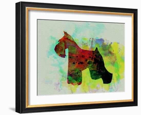 Miniature Schnauzer-NaxArt-Framed Art Print