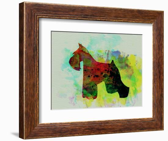 Miniature Schnauzer-NaxArt-Framed Art Print