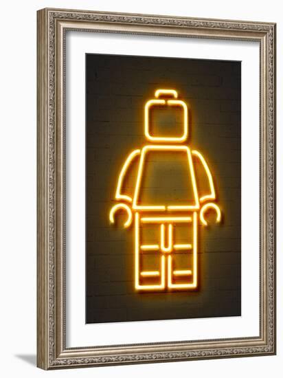 Minifig-Octavian Mielu-Framed Premium Giclee Print