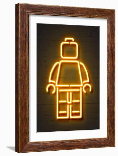 Minifig-Octavian Mielu-Framed Premium Giclee Print