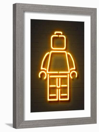 Minifig-Octavian Mielu-Framed Art Print