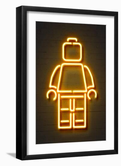 Minifig-Octavian Mielu-Framed Art Print