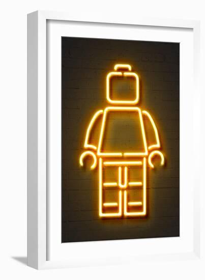 Minifig-Octavian Mielu-Framed Art Print