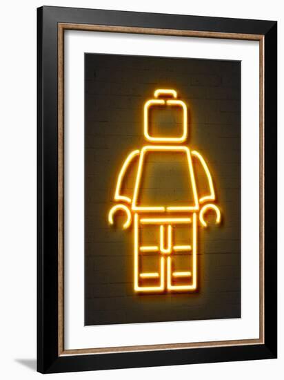 Minifig-O.M.-Framed Giclee Print