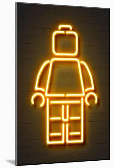 Minifig-O.M.-Mounted Giclee Print