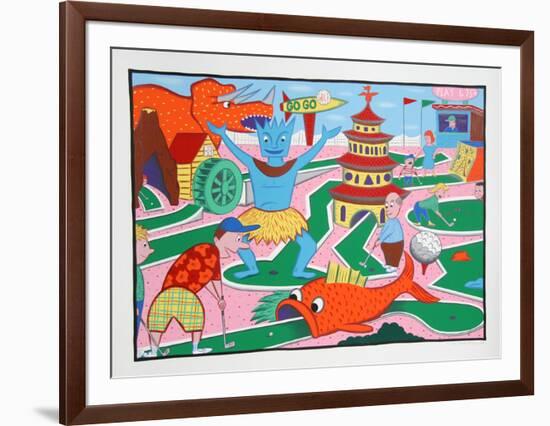 Minigolf-Rodney Alan Greenblat-Framed Limited Edition