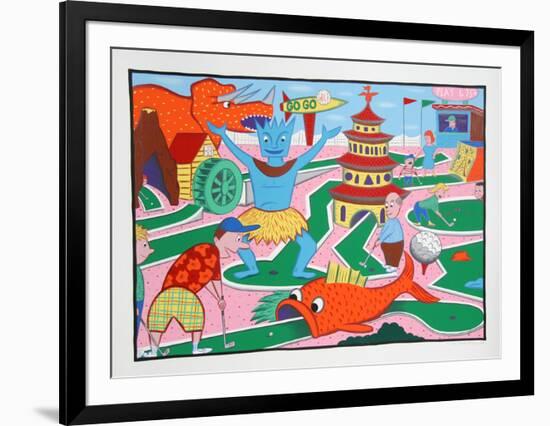 Minigolf-Rodney Alan Greenblat-Framed Limited Edition