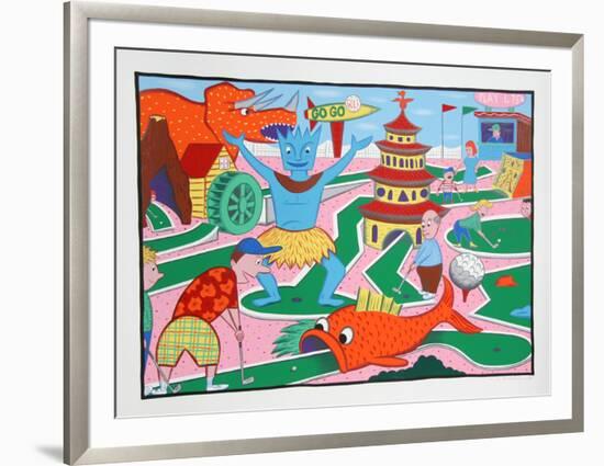 Minigolf-Rodney Alan Greenblat-Framed Limited Edition