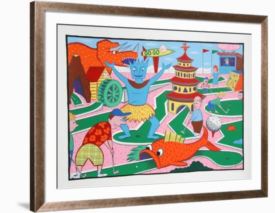 Minigolf-Rodney Alan Greenblat-Framed Limited Edition