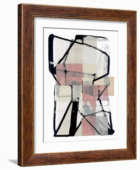 Minimal Bikpink I-null-Framed Art Print