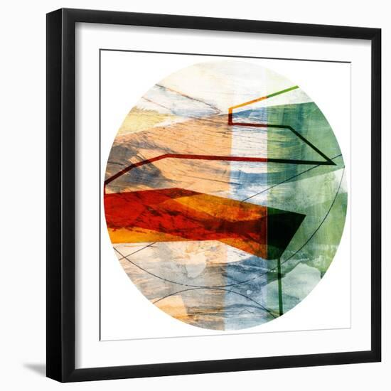 Minimal Circle II-Sisa Jasper-Framed Art Print