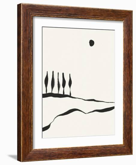 Minimal Line Landscape #1-Alisa Galitsyna-Framed Photographic Print