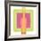 Minimal Pop Art 7878-Rica Belna-Framed Giclee Print