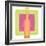 Minimal Pop Art 7878-Rica Belna-Framed Giclee Print