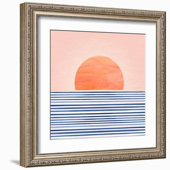 Minimal Sunrise Ii-Unknown Unknown-Framed Art Print