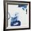 Minimalist Blue & White I-Jodi Fuchs-Framed Art Print