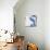 Minimalist Blue & White II-Jodi Fuchs-Mounted Art Print displayed on a wall