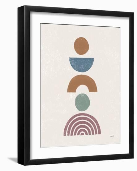 Minimalist Boho II Dark-Moira Hershey-Framed Art Print