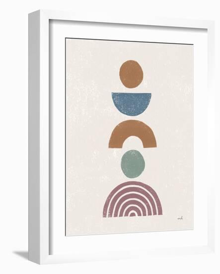 Minimalist Boho II Dark-Moira Hershey-Framed Art Print