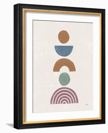 Minimalist Boho II Dark-Moira Hershey-Framed Art Print