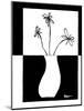 Minimalist Flower in Vase IV-Jennifer Goldberger-Mounted Art Print