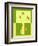 Minimalist Flowers in Green III-Goldberger & Archie-Framed Art Print