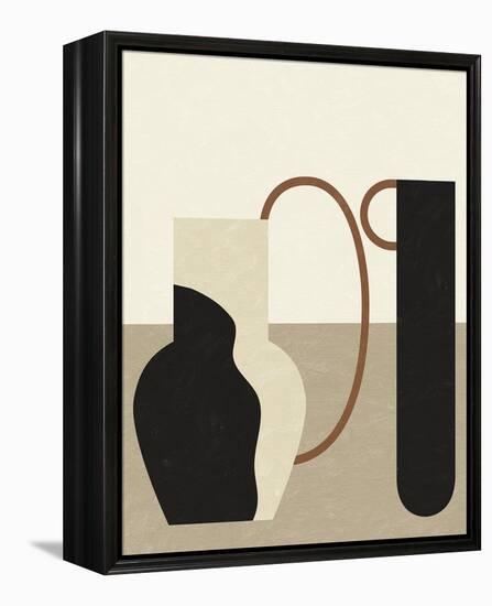 Minimalist Still - Bottle-Maja Gunnarsdottir-Framed Stretched Canvas