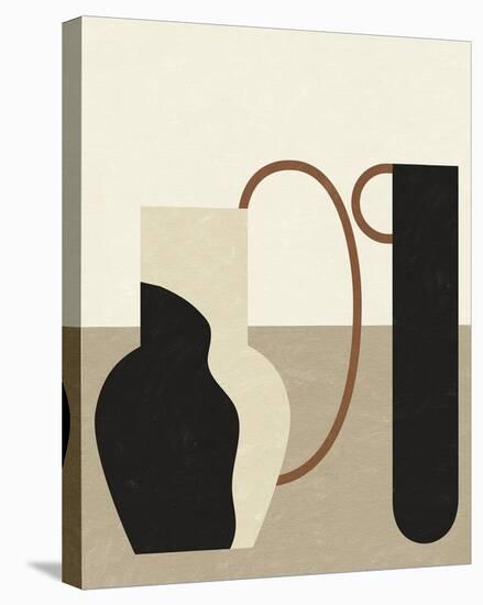 Minimalist Still - Bottle-Maja Gunnarsdottir-Framed Stretched Canvas