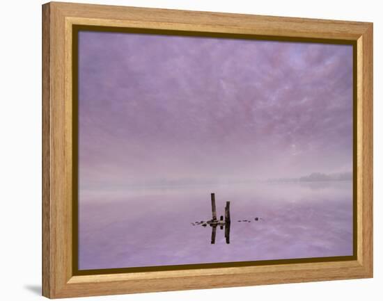 Minimalistic Dawn-Adrian Campfield-Framed Premier Image Canvas