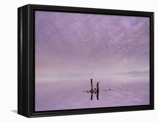 Minimalistic Dawn-Adrian Campfield-Framed Premier Image Canvas